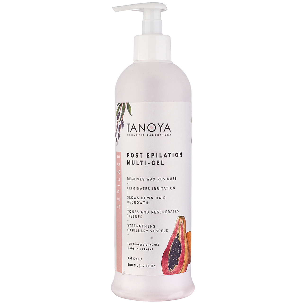Мульти-гель після депіляції POST EPILATION MULTI-GEL Tanoya, 500 мл