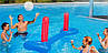 Надувний водний Волейбол з м'ячем дитячий для всієї родини для ігор на воді Bestway 244х64 см, фото 3