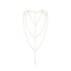 Прикраса для спини і декольте Bijoux Indiscrets Magnifique Back and Cleavage Chain - Gold