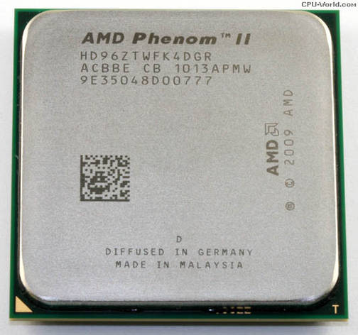 Процесор AMD Phenom II X4 960T Black Edition 3.0GHz 95W, фото 2
