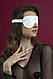 Маска закрытая Feral Fillings - Blindfold Mask белая, фото 3