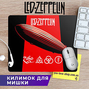 Килимок для мишки Розмір 22х18 см Led Zeppelin "Airbus"