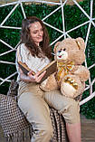 М'яка іграшка ведмедик Макс 180 см колір коричневий <unk> Плюшевий ведмідь <unk> Плюшевий ведмедик від виробника, фото 2