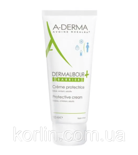 A-Derma Dermalibour+ Barrier Protective Cream Захисний Крем Для роздражленої Кіжі 100 мл Франція Доставка з ЄС