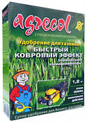 Добриво для газонів швидкий килимовий ефект NPK (34-0-0) 1,2 кг, Весна-Літо-Осінь, Agrecol, Польща