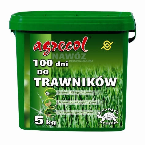 Добриво для газону 100 днів NPK (21-5-8) 5 кг, Agrecol, фото 2