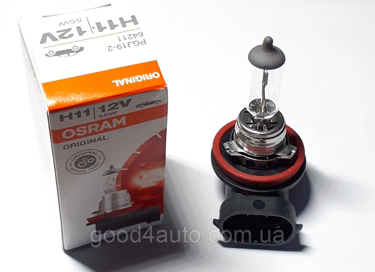 Лампа H11 55W PGJ19-2 (Osram) 64211, фото 1