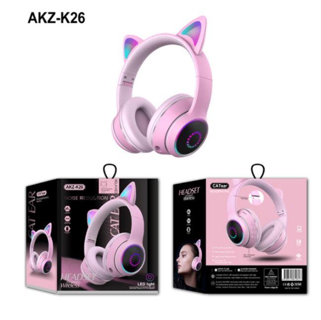 Бездротові Bluetooth-навушники з вушками AKZ-К26