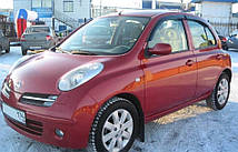 Вітровики Nissan Micra 5d (K12) 2003 VL Tuning