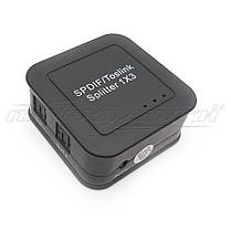 SPDIF/Toslink цифровий оптичний аудіо спліттер 1х3, фото 3