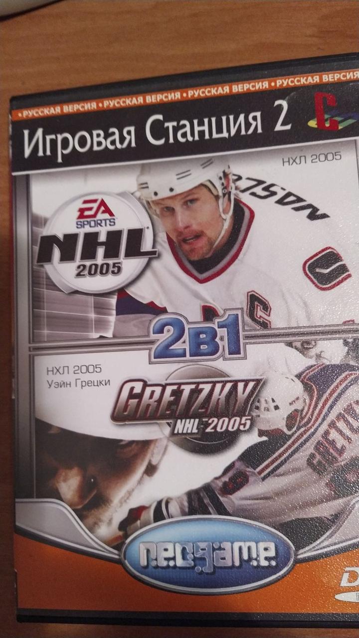 Sony PlayStation 2 хокей NHL 2005 NHL 2005-Уейн Грецки