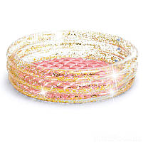 Басейн надувний 57103 "Блиск" Іntex з надувним дном, розмір 79-25см, об'єм 56л, фото 2