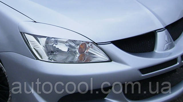Вії на фари Mitsubishi Lancer 9 з 2004-2010 г.в.