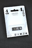 Флеш-накопитель Usb 4Gb 4you 117 Metal series Black