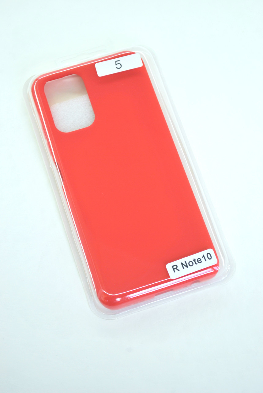 Чохол для телефону Xiaomi Redmi Note 10 / 10s Silicone Original FULL №5 Red (4you)