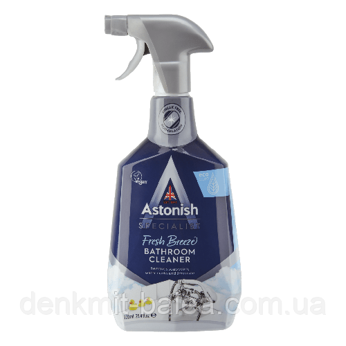 Очисний засіб для акрилу та кераміки у ванній Astonish Bathrom Cleaner 750 мл.