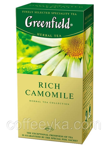 Чай у пакетиках трав'яний Greenfield Rich Camomile 25 п.