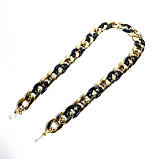 Ланцюжок для окулярів BLESTKA Black/Gold, фото 9