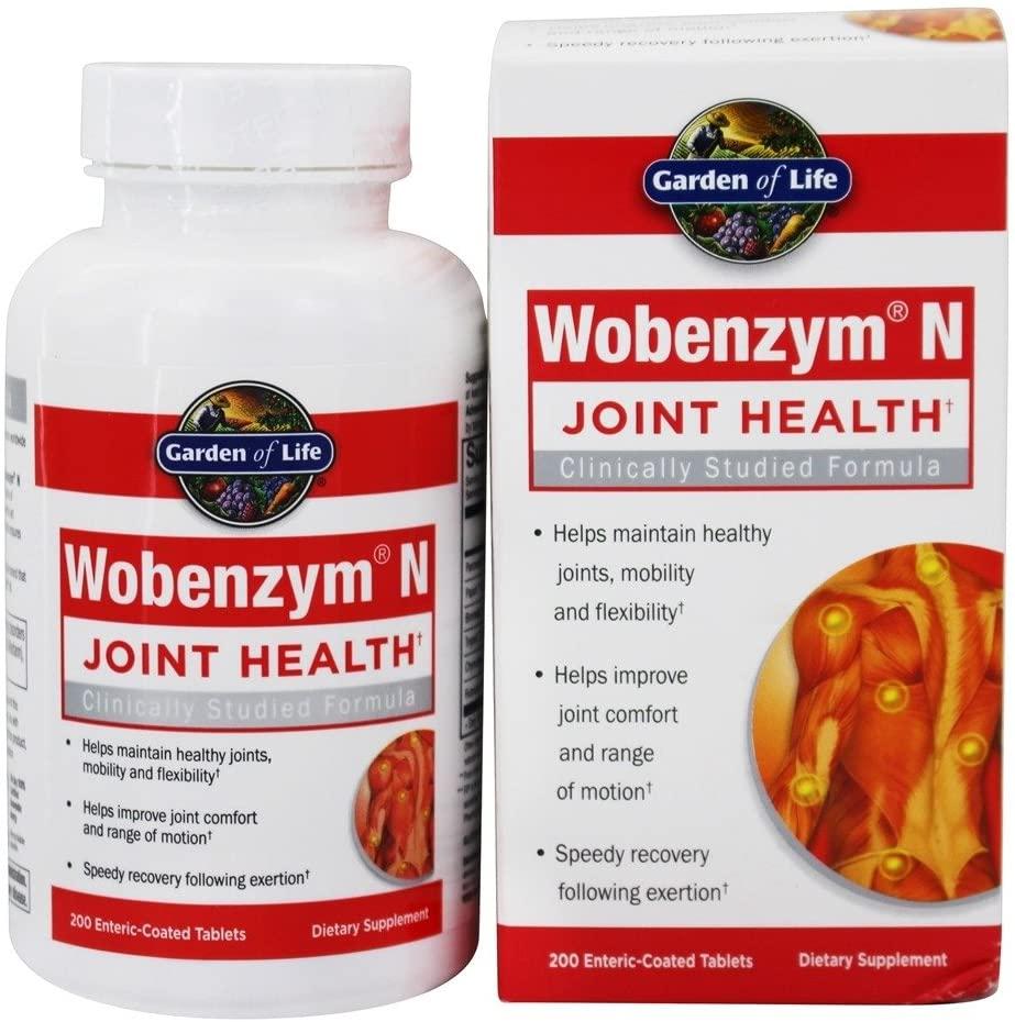 Garden Of Life Wobenzym N 200 таблеток