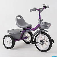 Велосипед 3-х колёсный BS-4298 "Best Trike" резиновые колеса, переднее d=10 , заднее d=8 , звоночек, 2