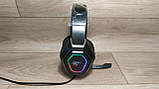 Навушники ігрові з мікрофоном і підсвіткою HAVIT HV-H659D GAMING, black, фото 7