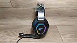 Навушники ігрові з мікрофоном і підсвіткою HAVIT HV-H659D GAMING, black, фото 8