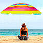 Пляжна парасолька з регульованою висотою Springos 160 см BU0005 ., фото 4