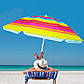 Пляжна парасолька з регульованою висотою Springos 160 см BU0005 ., фото 3
