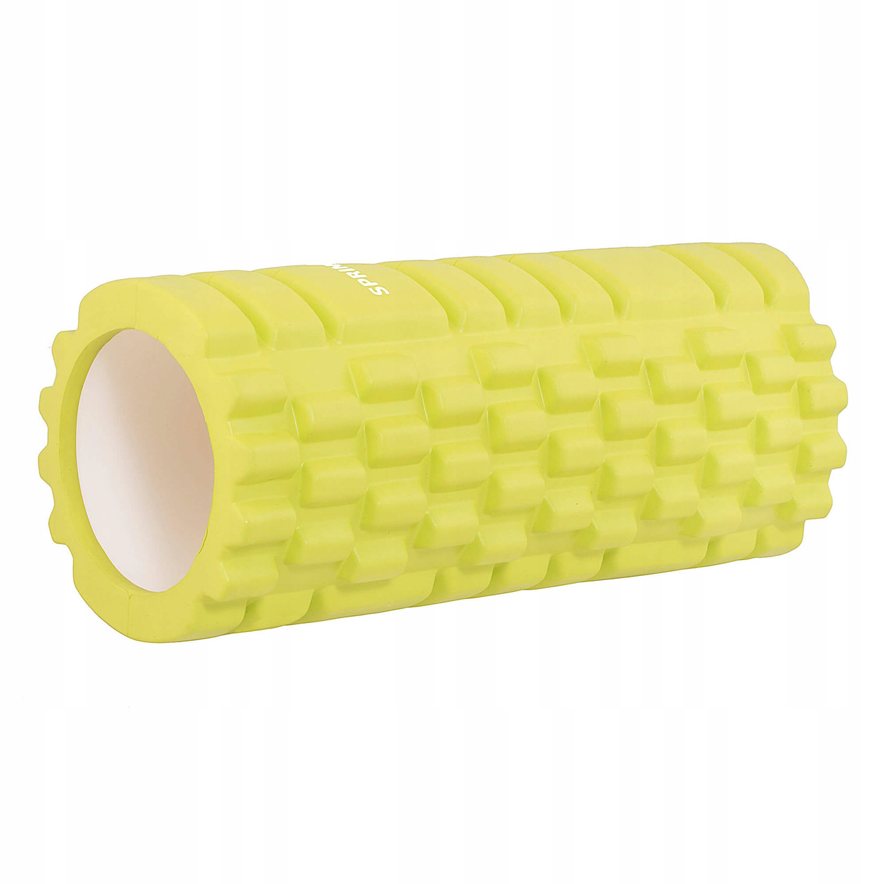 Массажный ролик (валик, роллер) Springos 33 x 14 см FR0015 Yellow