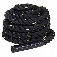 Канат для кросфіту Springos Battle Rope 9 м FA0104 .