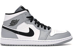 Кросівки Nike Air Jordan 1 Mid Light Smoke Grey