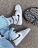 Кросівки Nike Air Jordan 1 Mid Light Smoke Grey, фото 11