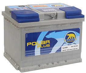 Автомобільний акумулятор Baren Polar Plus L2X 64+ 6СТ-64L+ (564151061)