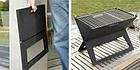 ОПТ Складаний мангал-книжка Portable Foldable BBQ, переносний портативний барбекю-гриль, фото 8