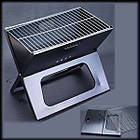 ОПТ Складаний мангал-книжка Portable Foldable BBQ, переносний портативний барбекю-гриль, фото 9