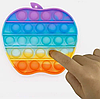 Гра - антистрес пупиришки "Pop It" восьмикутник 12 см, фото 6