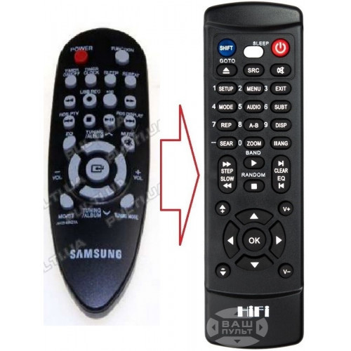 Пульт для SAMSUNG AH59-02431A (аналог), фото 1