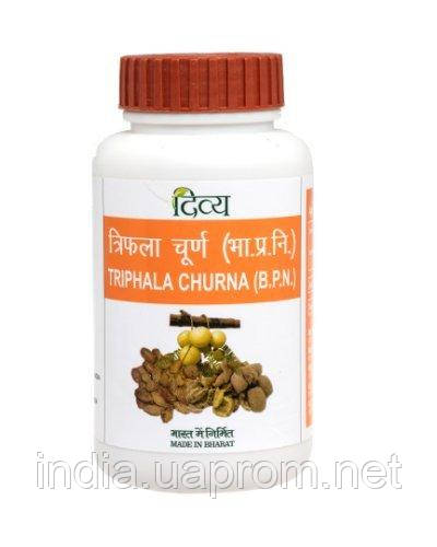 Тріфала чурна Дівья Патанджали 100г, Трифала чурна, triphala churna Divya Patanjali, очищення організму, омолодження, Аюрведа Здес