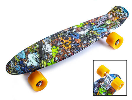 Penny Board "Graffiti" Monsters., фото 2