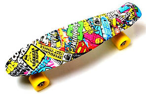 Penny Board "Graffiti" Inscription, фото 2