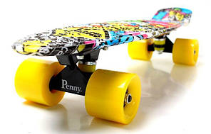 Penny Board "Graffiti" Inscription, фото 2