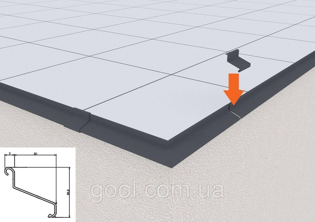 Соединитель для Профиля Капельника Отлива для Открытого Балкона и ...