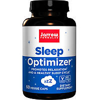 Нормализация сна, Sleep Optimizer, Jarrow Formulas, 60 вегетарианских капсул