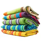 Тканинний гамак мексиканський 200х80 см, до 150 кг + Чохол-сумка/ Туристичний гамак підвісний/ Садовий гамак, фото 9