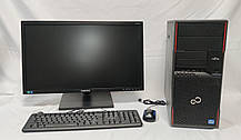 Комплект ПК: Fujitsu Esprimo P710 E85+ Tower / Intel Core i5-2400 / 8 GB DDR3 / 120 GB SSD + Монітор Б клас, фото 6