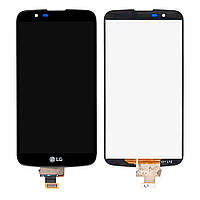 Дисплей LG K10 K410, K10 K420N, K10 K430DS, K10 K430DSF, K10 K430DSY, с тачскрином, Black