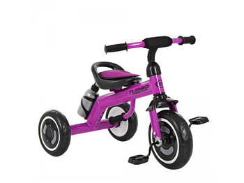 Дитячий триколісний велосипед фіолетовий M3648-9 G-Rich
