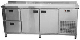 Стіл холодильний 2 двері + 2 ящика 1860х600х850 мм