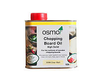 Масло с твердым воском OSMO CHOPPING BOARD OIL для разделочных досок и столешниц 3099-бесцветное матовое 0,5л