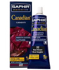 Крем-фарба із захисними властивостями Saphir Canadian, 75 мл (26 кольорів на вибір)